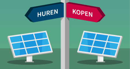 Zonnepanelen huren of aanschaffen? | De verschillen